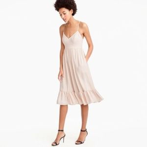 J.Crew Pink/Cream Formal Dress Tall